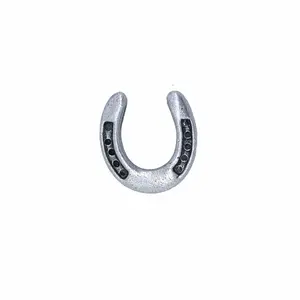 Horseshoe Lapel Pin - Silver Finish, Classic Design, Ideal for Horseshoe Jewelry and Accessories