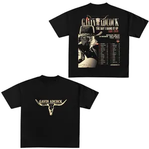 Gavin Adcock 2026 T-shirt, The Day I Hang It Up Tour Basic Comfort Cotton Men Women Tops