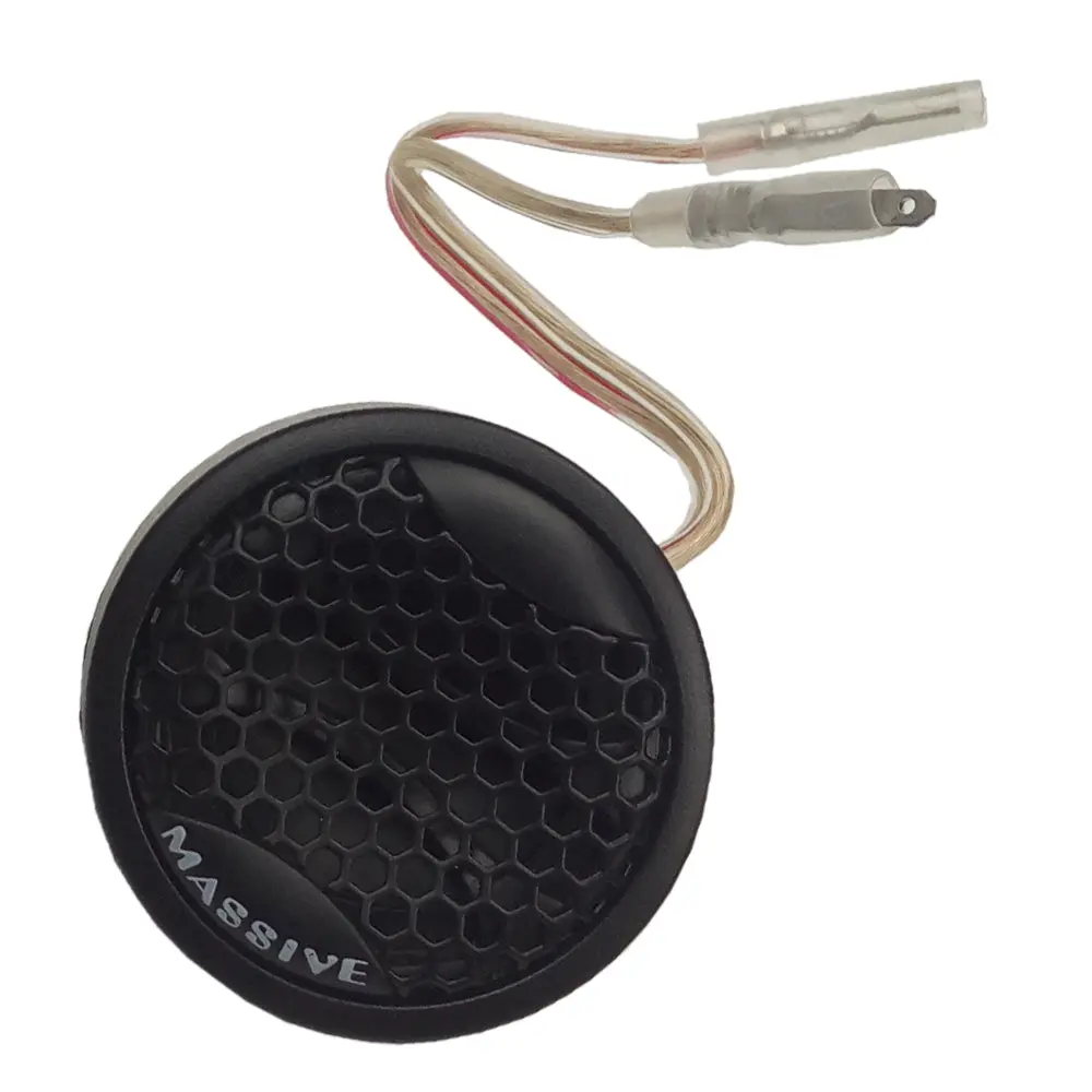 Massive Audio FT1 - 50 Watts RMS Multi Mounting 20mm Aluminum Dome Tweeters with Hi-Flux Neodymium Magnet & Ferro Fluid Cooled Motor Structure
