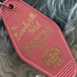 Beverly Hills hotel keychain