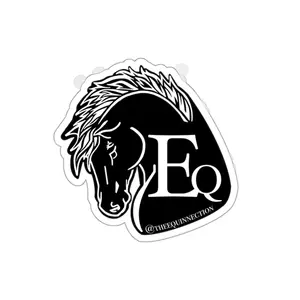 Die-Cut Stickers: Horse Head Logo