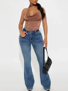 Tall Lost Without You Soft Stretch Bootcut Jeans - Dark Wash