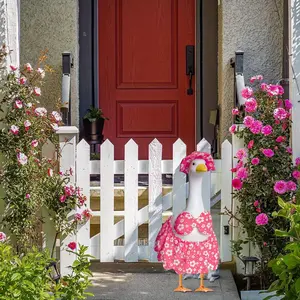 Hawaiian Bikini Goose, Tropical Summer Dress, Outdoor Garden Yard Decoration, Porch Goose Vacation Costume