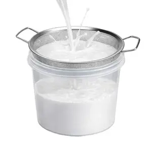 Fine Mesh Strainer - 316 Stainless Steel Paint Filter Emulsion Honey Funnel Cover Fits 5 Gallon Bucket