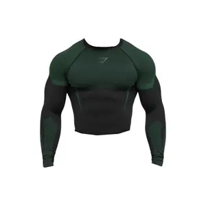 Gymshark Onyx 5.0 Seamless Longsleeve T-shirt Black/Lift Green (men) by StockX Gymshark Onyx 5.0 Seamless Longsleeve T-shirt Black/Lift Green (men) by StockX