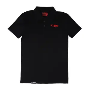 Polo Shirt - BLACK (red logo)