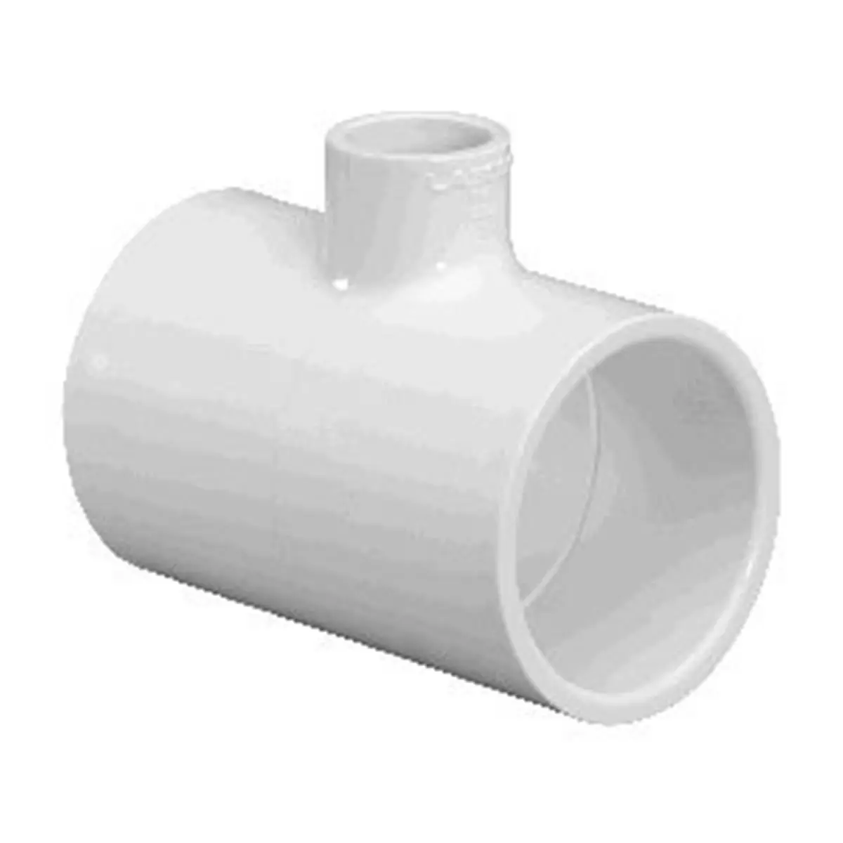 212 MAIN Schedule 40 PVC Tee Shape Combination Fitting - 1.5 in. Slip x Slip x Female Iron Pipe Thread, Solvent Cement Socket, Special Spigot Insert for Aquatic Fitness Equipment