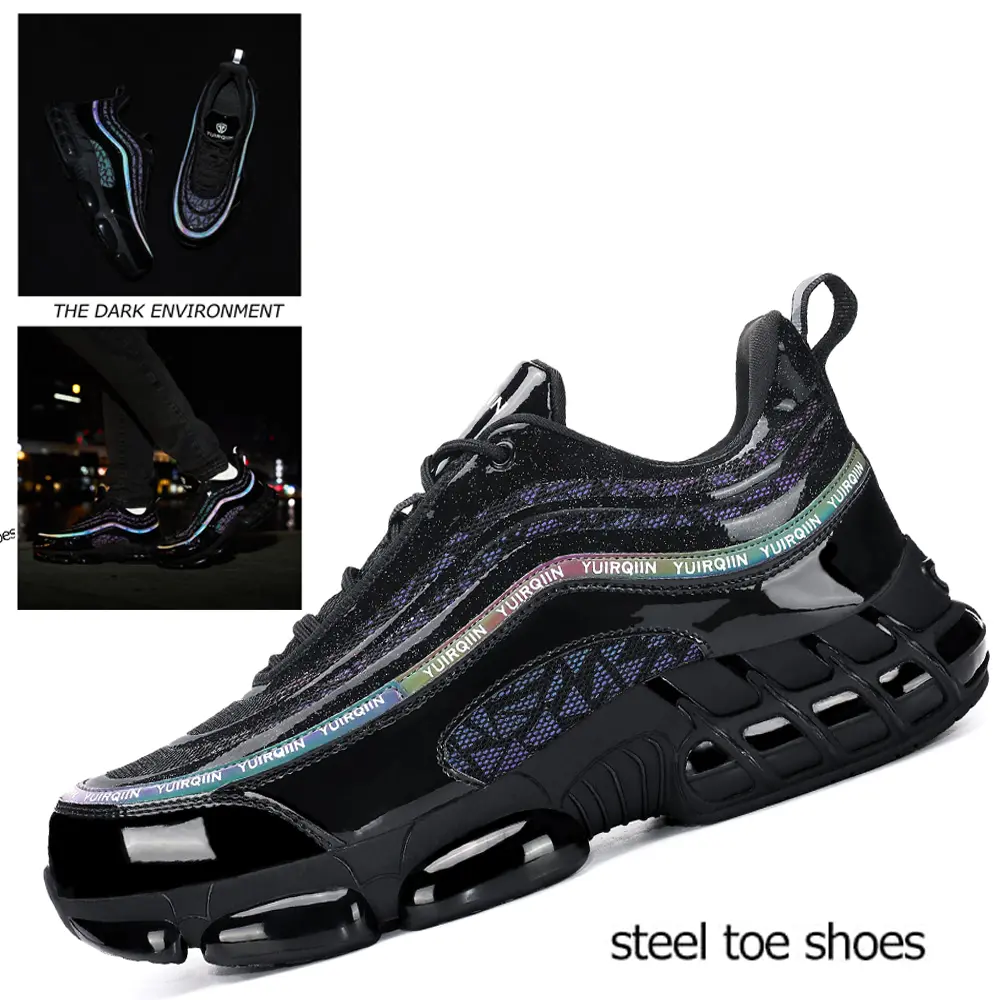 Steel Toe Shoes for Men and Women – Indestructible Safety Sneakers with Composite Toe, Lightweight Puncture-Proof Work Shoes for Construction, Warehouse and Industrial Use