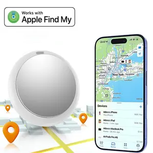 Smart GPS Tracker For iPhone Find My, 1 Count Anti-lost Alarm Tag, Smart Key Finder, Wireless Positioning Tracker, Portable Mini GPS Tracker for Key, Luggage, Car, Bicycle, Wallet