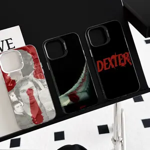 Unique Artistic Design Phone Case for TV Fans D-Dexter Cool Phone Case Phone Case for IPhone 17 16 15 14 13 12 11 Pro Max Plus Air Protective Drop-proof Retro Stylish Christmas Gift