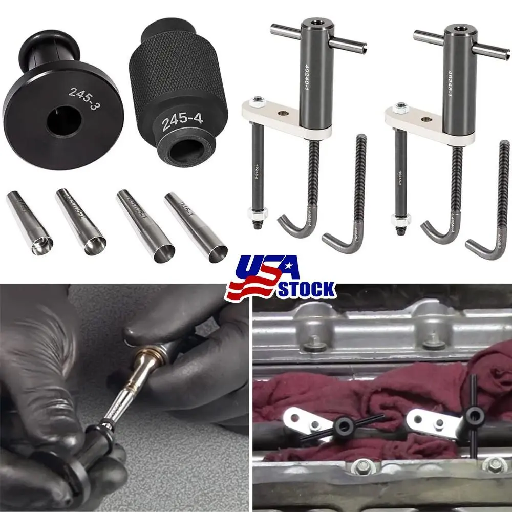 6706 Injector Rail Assembly Remover Kit / GM245 Fuel Injector Seals Tool For GMC