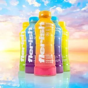 FLERISH Hydration Drink 12 Pack Variety Pack with Passion Fruit Mixed Berry & Pineapple Flavors for Mind Body and Soul Support