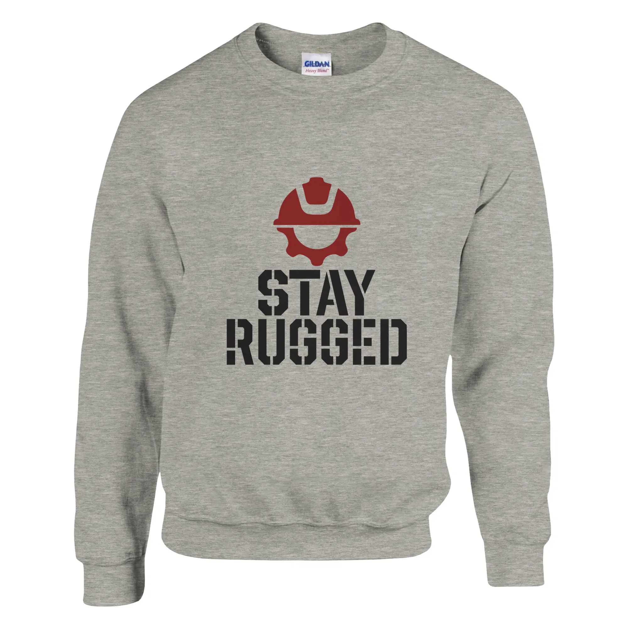 RUGGED Classic Unisex Crewneck Sweatshirt