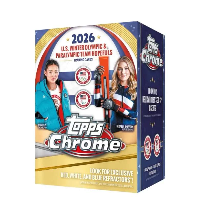 2026 TOPPS CHROME US Winter Olympics/Paralympic Team hopefuls