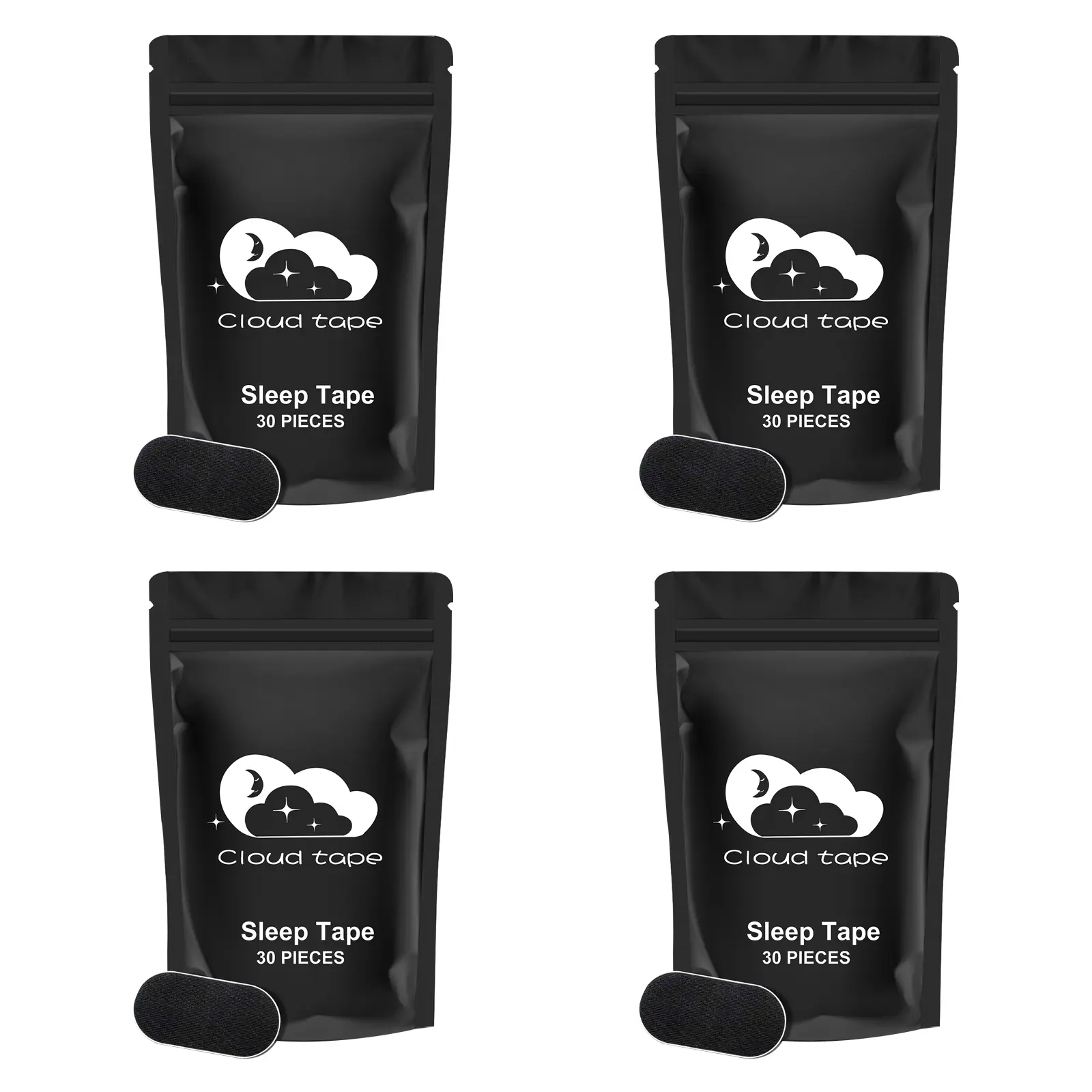 Ultra Breathable, One Month Supply Mouth Tape, 30 Strong Adhesive Sleep Strips, Sport Accessories, for Better Sleep Night Healthcare