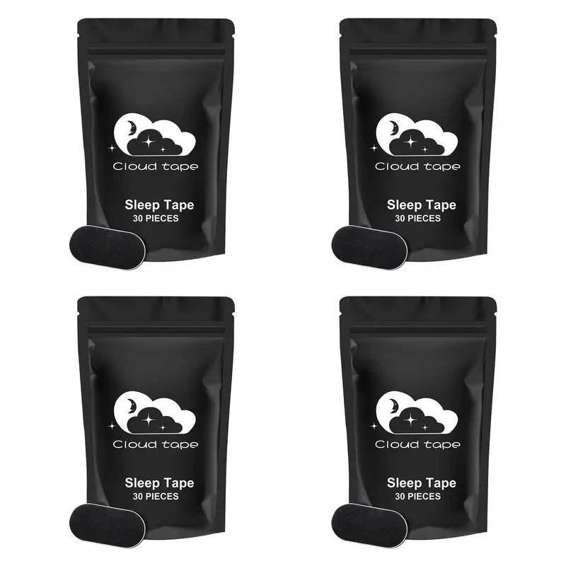 Ultra Breathable, One Month Supply Mouth Tape, 30 Strong Adhesive Sleep Strips, Sport Accessories, for Better Sleep Night Healthcare