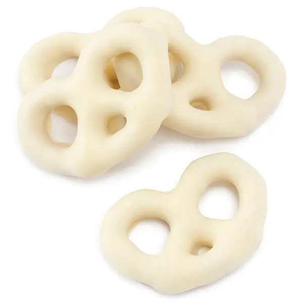 Nuts To You White Chocolate Pretzels, Crunchy Snack with Rich Flavor