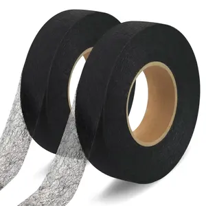 140 Yards Stitch Witchery Tape, 1 inch Iron Hemming Tape, Iron on Tape for Hemming, 2 Rolls Hem Tape No Sew, Sewing Tape, Fusible Tape Adhesive Wonder Web for Curtain, Pants, Clothes