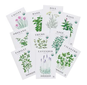Organic Herb Seeds (10-Pack)