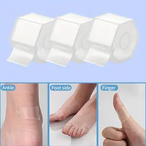 3 Rolls Transparent Prevention Tape Blister Pads Anti Abrasion Heel Pads Blisters Cushion Bandages Invisible Travel Essentials Bandages Fashion Accessories