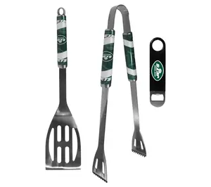 Siskiyou Sports NFL 2pc BBQ Set w/ Bottle Opener
