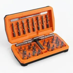 43-in-1 Ratcheting Screwdriver Set Multi-Purpose Magnetic Repair Kit with Detachable Handle | Perfect for Computer, Phone, Watch & Glasses Fixes | Cool DIY Tool Gift for Men Rotary Ratchet car Removal Portable box gift