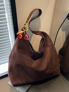 Retro Vintage Simple Fashion Shoulder Tote Bag, Casual Shoulder Bag, Personalized Daily Shoulder Bag, Lazy Style Versatile Single Shoulderpit Bag, Literary Feeling Suitable for Students to Attend Class Commuting, Shopping Etc.