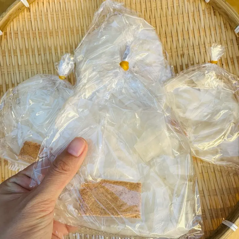 Bánh tráng muối trường học Tây Ninh– Rice Paper Snack with salt (5 Packs)