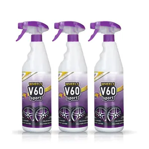 V60 Sport Wheel Cleaner Pack 3 Products - pH Neutral No Rubbing Needed Gecko Spray Formula for Easy Brake Pad & Carbon Dirt Removal 33oz 3 Pack
