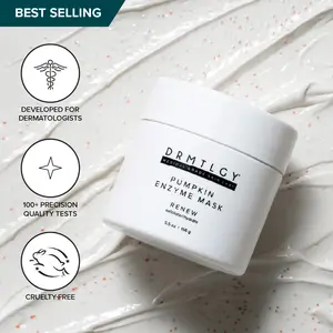 DRMTLGY Pumpkin Enzyme Mask 5.5 oz Exfoliant Supple Skin Spa Quality