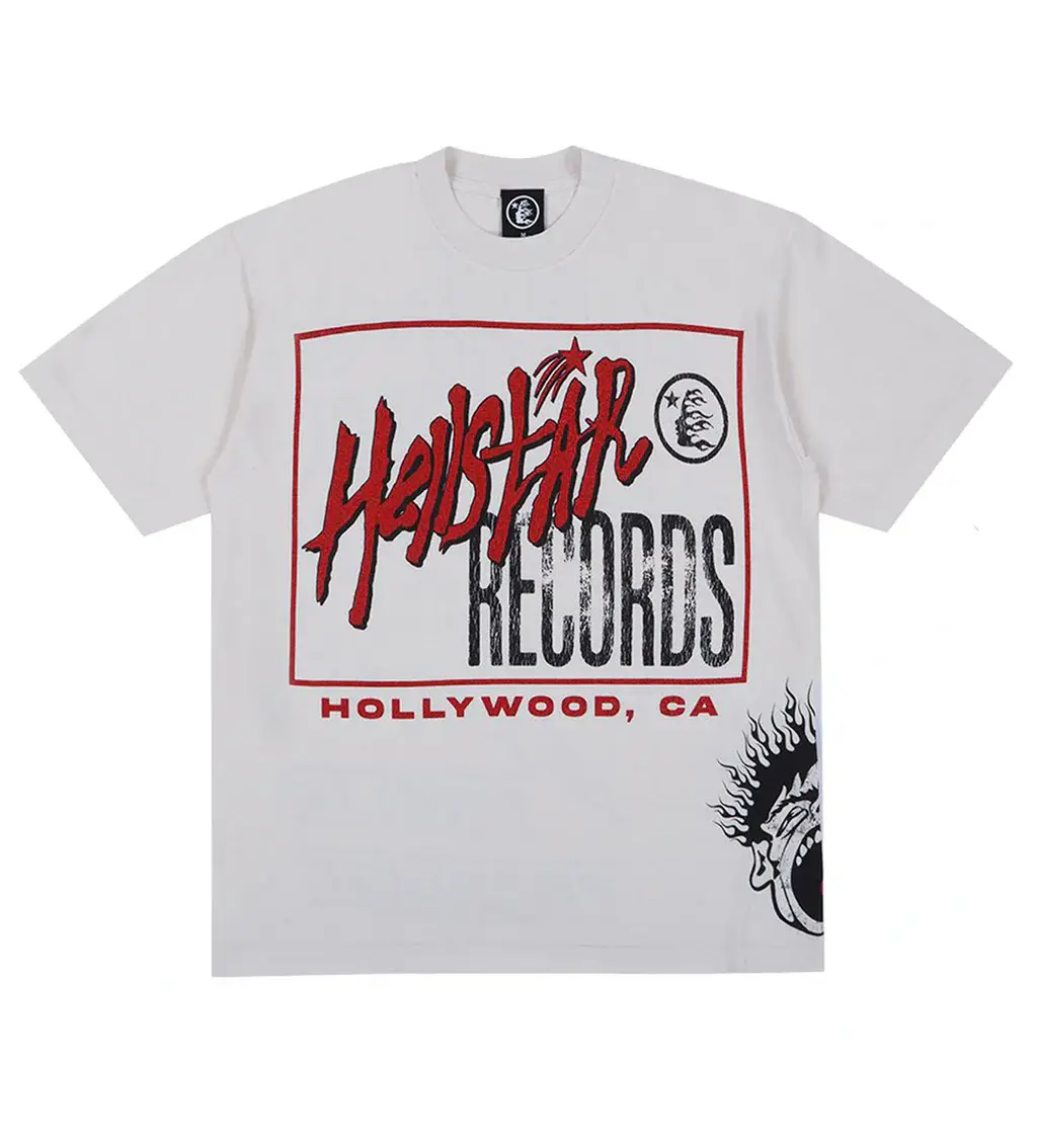 Hellstar Studios Records Tee White