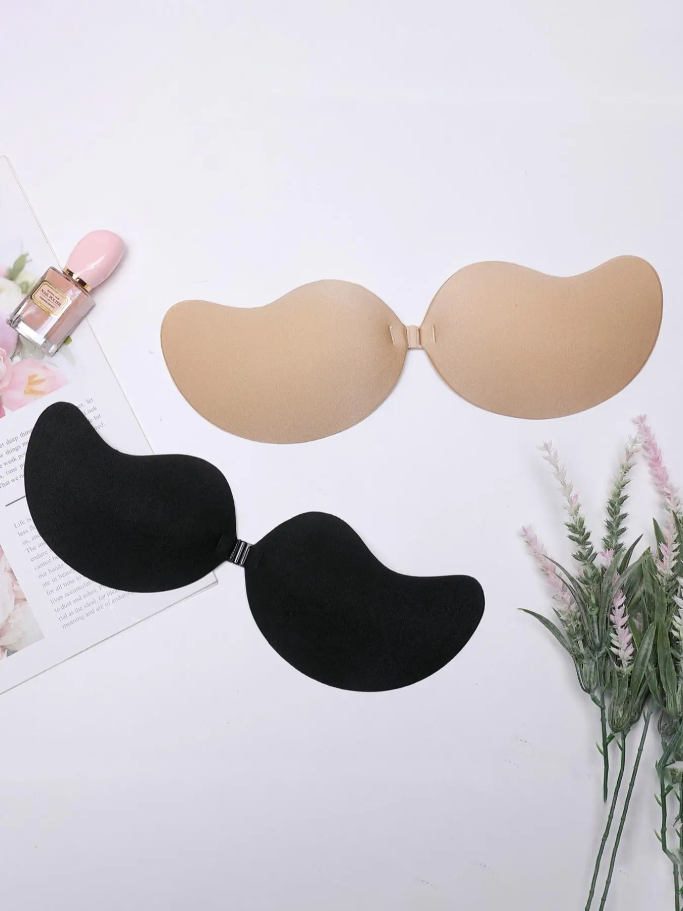 Self Adhesive Nipple Covers, Comfort Invisible Push Up Nipple Pasty, Fashion Lingerie Accessories for Women, Water Bra, Lingerie Wear for Women Lady,
