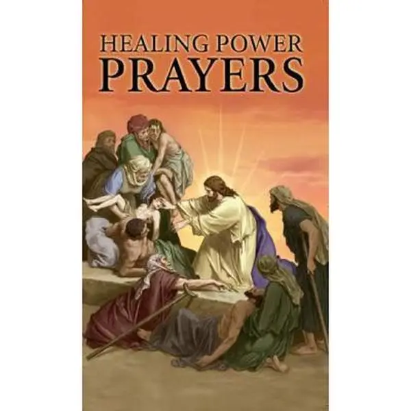 Healing Power Prayers Soft Cover Used Book - English, Good Condition, Valentine Publishing House, Prayer Prompts, for Religious Use