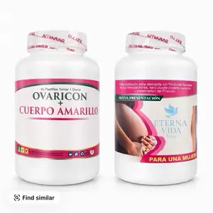 Ovaricon + Cuerpo Amarillo - 30 Pastillas para Mujer - Eterna Vida - Para una Mujer - Nueva Presentación