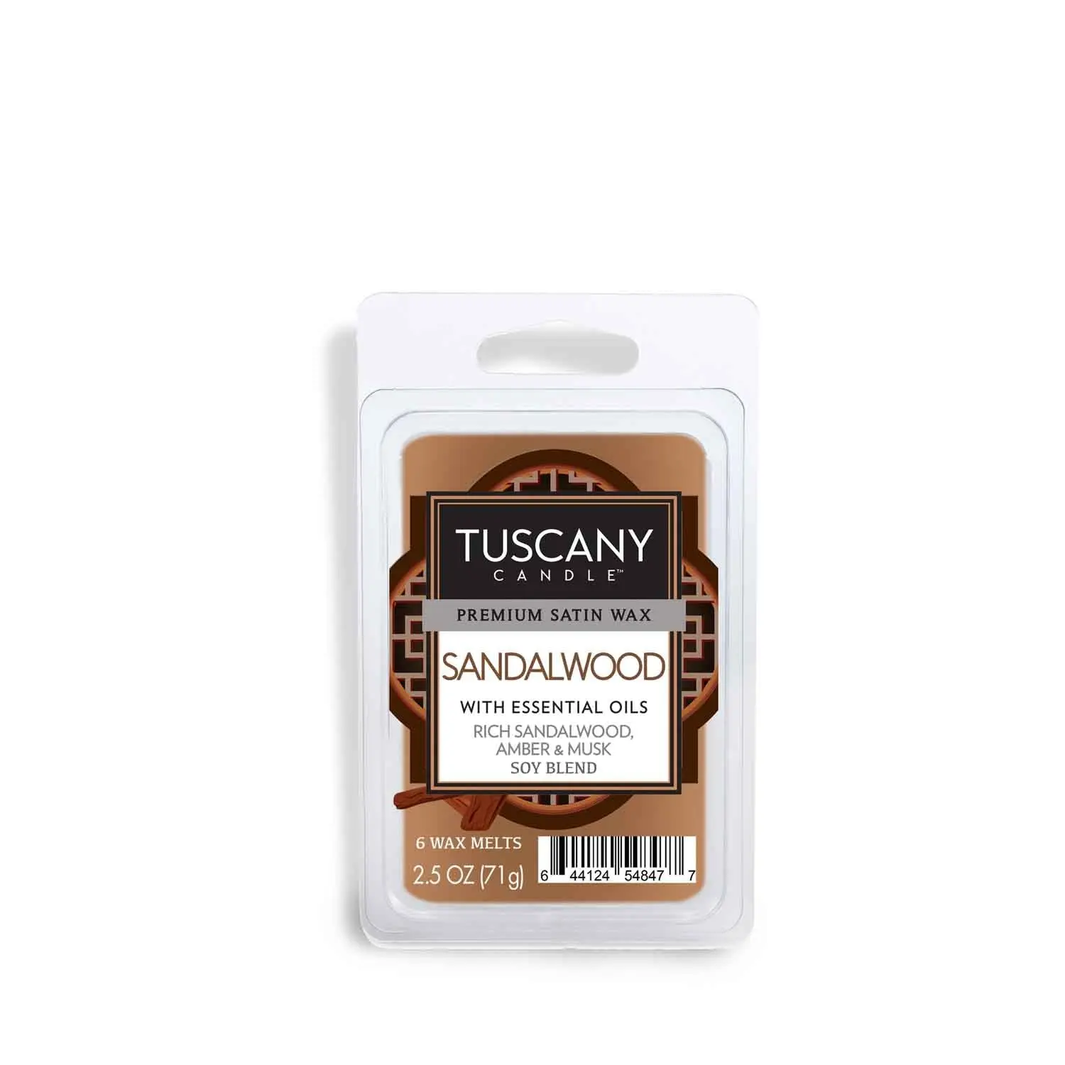 Sandalwood Scented Wax Melt (2.5 oz)