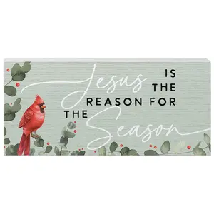 Sincere Surroundings 12" Jesus Season Cardinal, Inspire Board