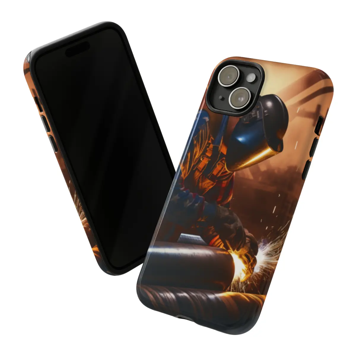 American Welder Tough Cases for iPhone, Samsung, Google Phones Accessories Protection Protective Shell Custom Resistance Cover Handheld