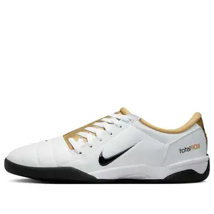 NIKE Total 90 3 SP Sports Sneaker, 'White-Metallic Gold' Colorway, Style Code HJ9351-101