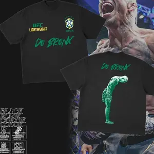 Charles Oliveira Do Bronx Brazil T-Shirt, Lightweight Fighter Tee, Heavy Cotton Streetwear Tee, Gift for Men & Women, Fashion Cotton, Full Colors, Full Sizes, For Men, For Women