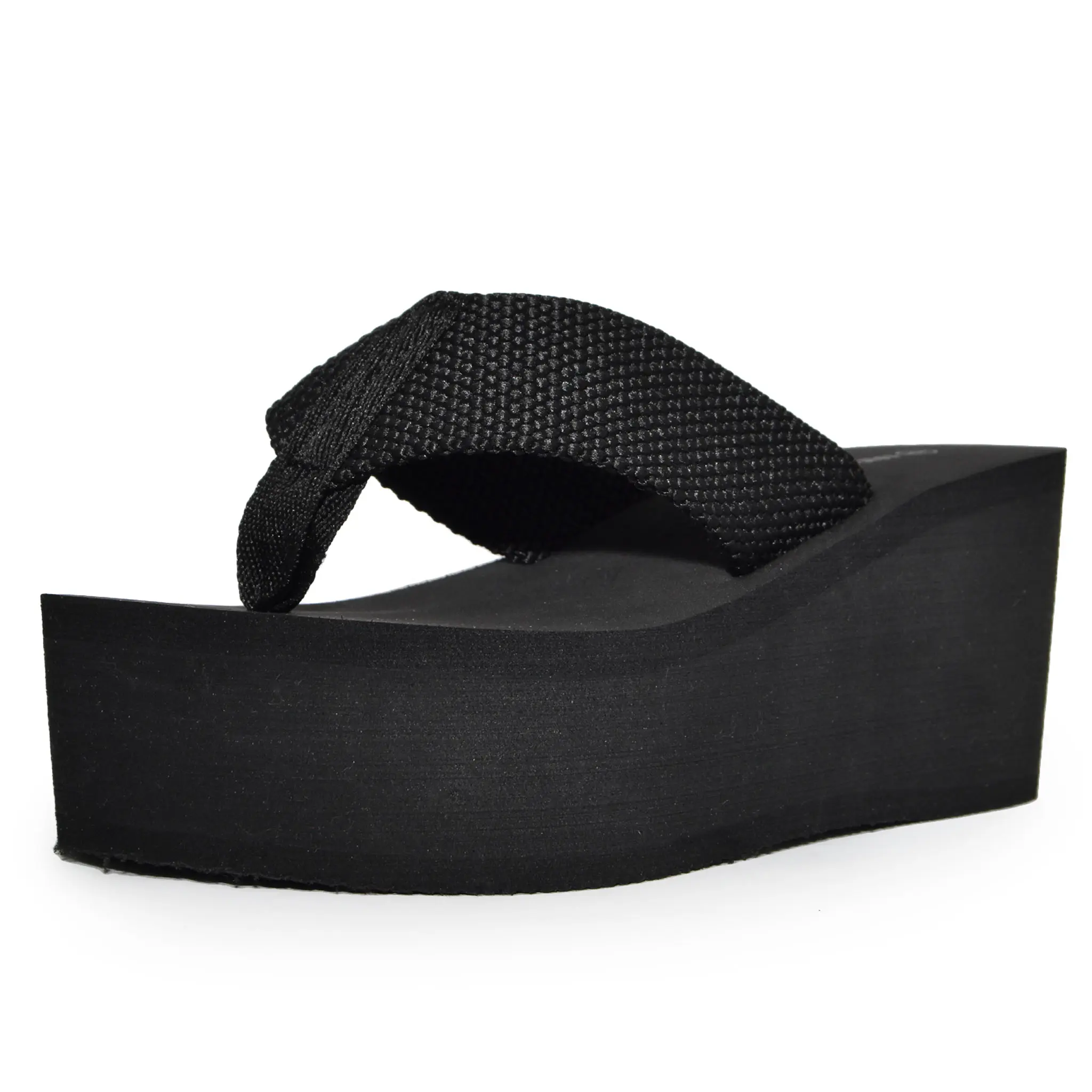 HEAT-01 Y2K Foam Platform Wedge Flip Flop Sandals
