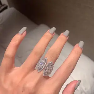 Instagram trend small skirting ring fan ring niche design sweet gift internet celebrity everything personality heavy industry