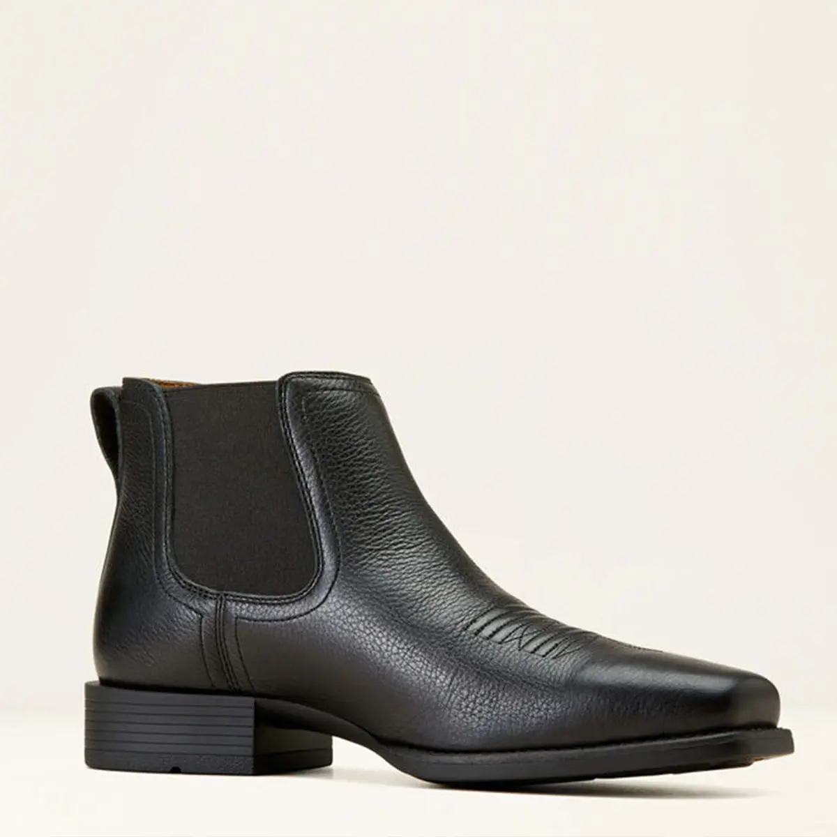 Ariat Booker Ultra Men's Black Square Toe Western Boot