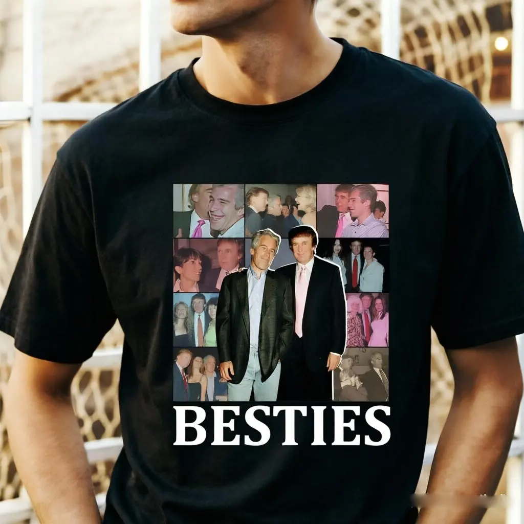 Men's Soft Basic Graphic Cotton Tee - Funny Political Parody Print Menswear, Viral Anti-Campaign Satirical Streetwear, Casual Gift for Friends with Trending TikTok Vibe