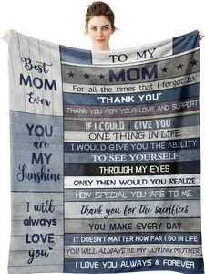 JOOCAR Gifts for Mom Blanket - Mother Birthday - Cool Birthday Gifts for Moms - Gifts for Mothers Christmas
