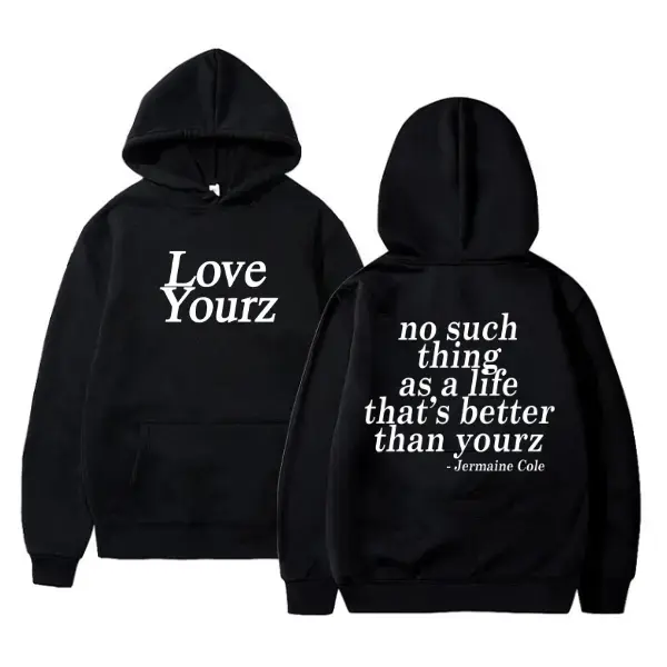 J. Cole Love Yourz Hoodie, Sweatshirt, T-Shirt, Dreamville Lyrics Graphic Sweatshirt, 2-Sided Rap Streetwear, Unisex Fan Merch, Tour 2026 Gift For Fans