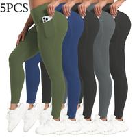 5PACK-2Black/Gray/ArmyGreen/Navy
