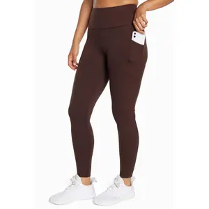 Cameron High Waist Legging (Chocolate Plum)