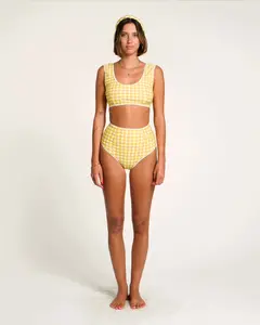 Gingham Bikini (Yellow)