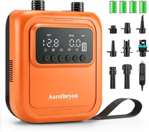 Rechargeable Electric Paddle Board Pump - 20PSI Portable 13500mAh Battery USB-C SUP Air Pump with 260% Faster Inflation for Inflatables, Kayaks, Tents, Boats, Pool