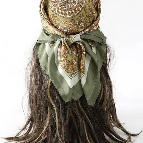 Vintage Breathable Multifunctional Bandana, Paisley Bandanas, Casual Style Fitted Paisley Print Scarf for All Seasons, Perfect Gift Idea, Fashion Versatile Accessory